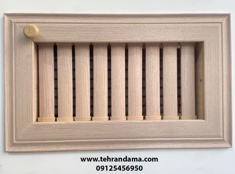 دریچه کولر چوبی