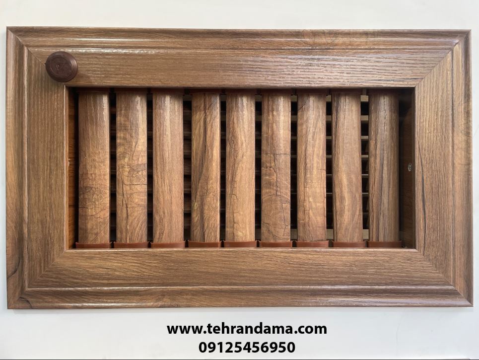 دریچه کولر چوبی